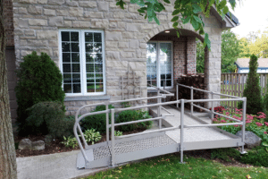 Wheelchair Ramp Calgary - QRamp™ Summer Easy Installation