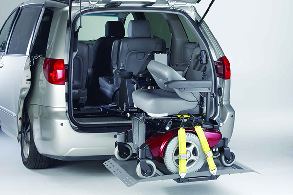 Vehicle wheelchair lift for cars vehicles for disabled people