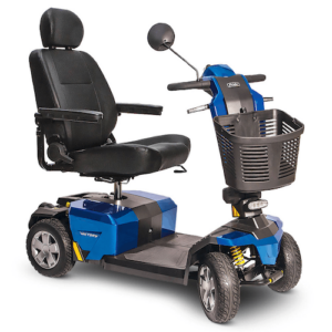 mobility scooter - AHHS Victory LX with CTS Suspension Wheel True Blue