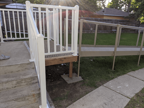 Wheelchair Ramp Installation