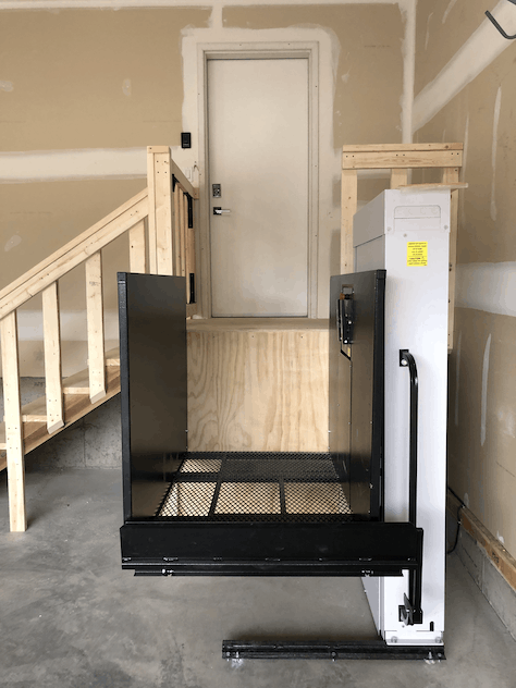 Wheelchair Lift Installation in Garage