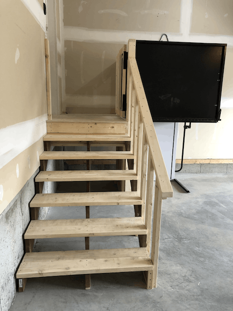 Wheelchair Lift Installation in Garage