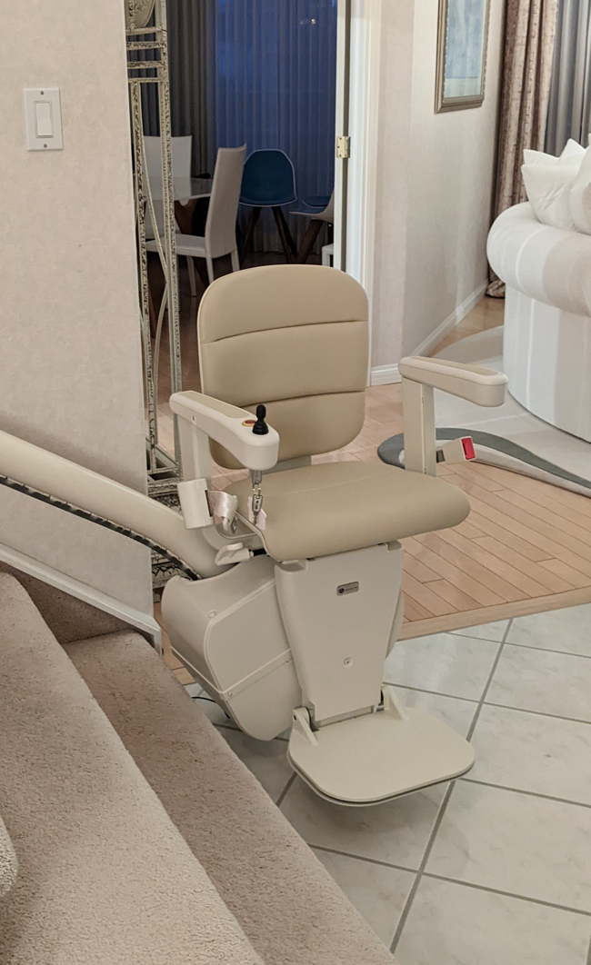 Curved Stair Lift Installation