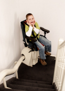 Child Seat Option for FreeCurve stair lift