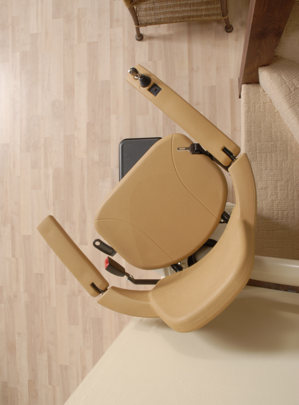 Turn and Go Seating for FreeCurve Stair Lift