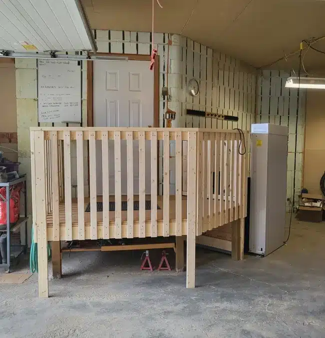 Vertical Platform Lift (VPL) with New Landing in Cagary area Garage