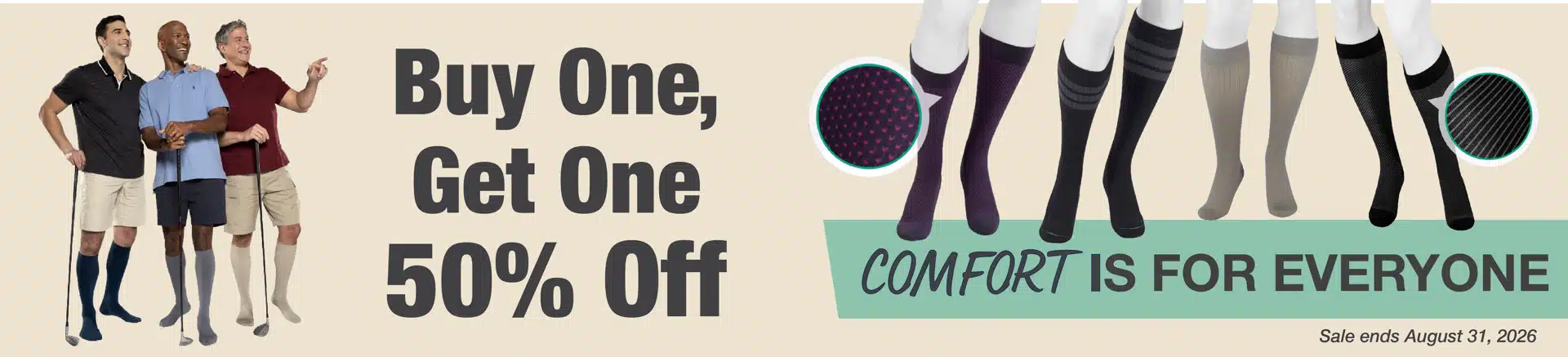 Advantage Health Compression Sale Website Banner V