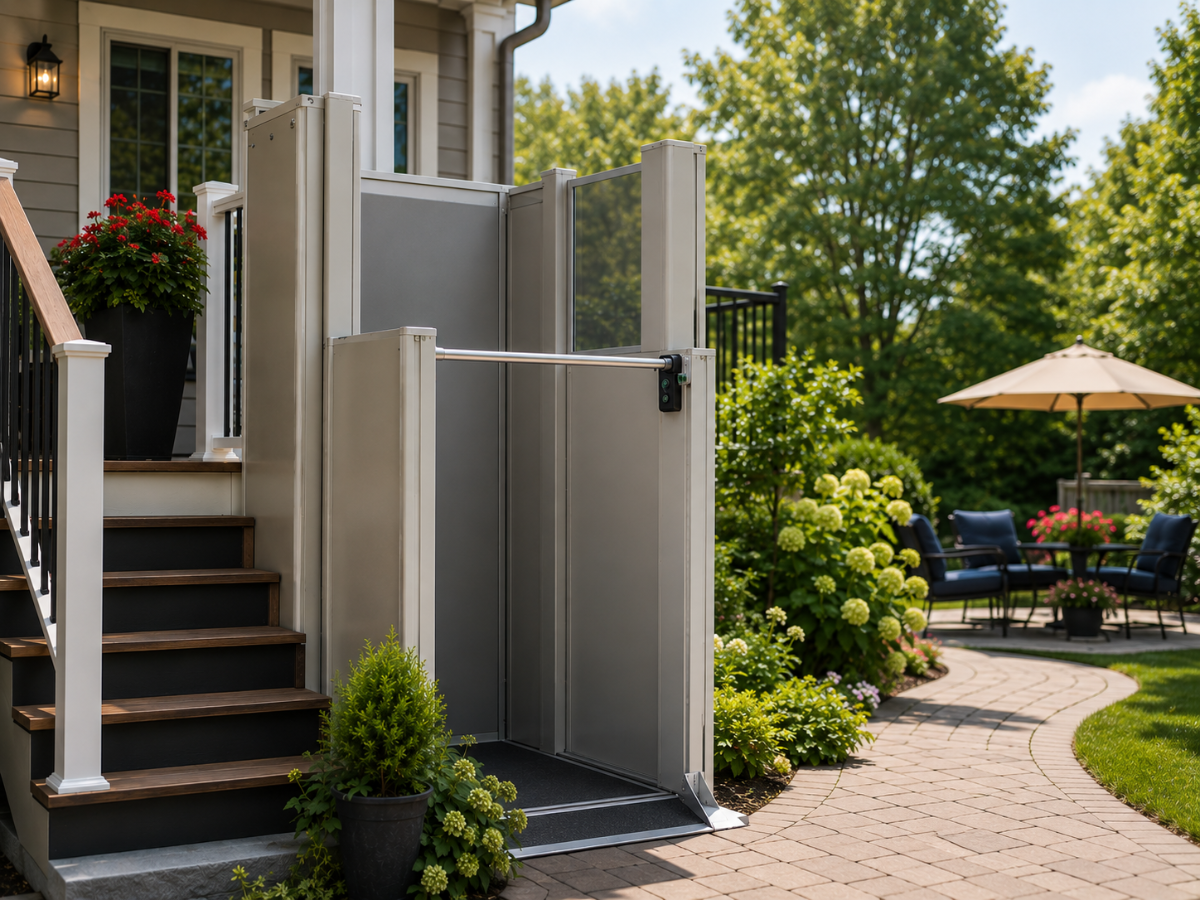 Installing A Vertical Platform Lift Will Help You Enjoy The Outdoors Again